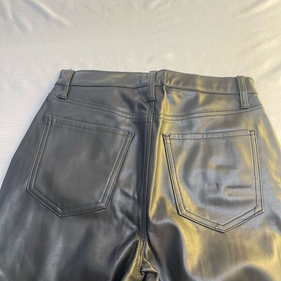 PISTOLA Black Faux Leather Pants Size 27 - Picture 8 of 8